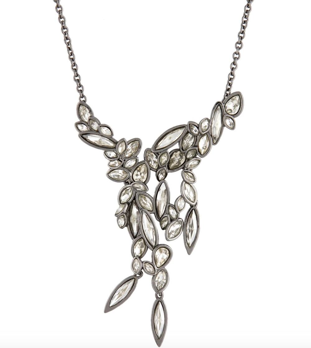 Alexis Bittar Crystal Encrusted Collar Necklace